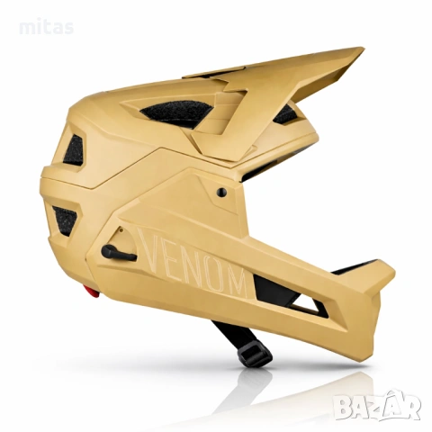 Кросова каска VENOM, Full Face, EN Сертифицирана, Модулна, Регулируема, Размер: S/M, снимка 3 - Аксесоари за велосипеди - 54148238