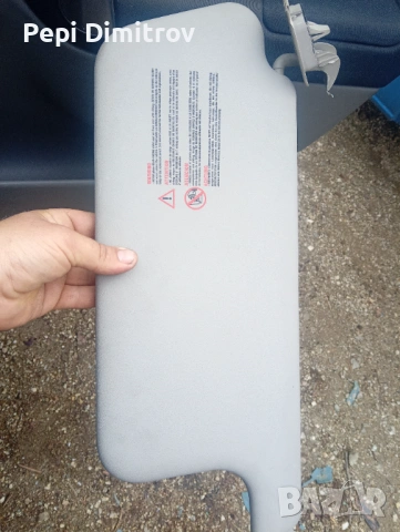 Десен сенник Renault Scenic II (2003-2009г.), снимка 2 - Части - 54085692