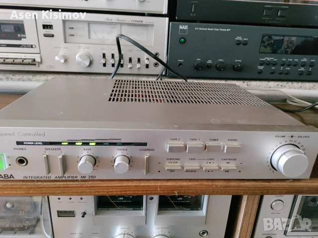 saba mi 350, снимка 6 - Ресийвъри, усилватели, смесителни пултове - 54282822