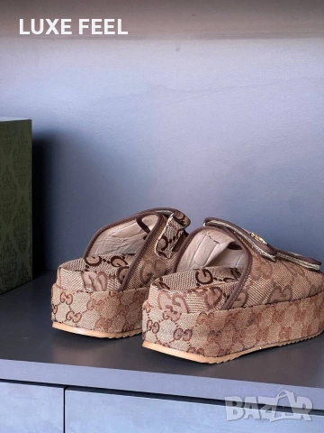 Gucci ⚜️Дамски Чехли , снимка 5 - Чехли - 54635038