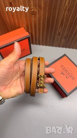 Hermes Нови Дамски Колани Различни Цветове Ерме , снимка 7 - Колани - 55152670