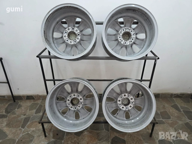 4бр 16ски джанти за BMW 5x120мм A161434, снимка 7 - Гуми и джанти - 54773650