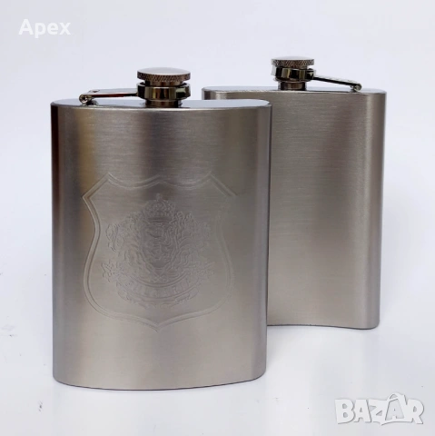 Луксозна Бутилка за Алкохол от Неръждаема Стомана. Манерка за Спиртни Напитки. Бутилкики Манерки, снимка 3 - Подаръци за мъже - 54010905