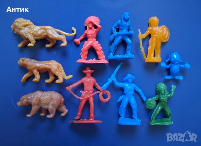 Лот Стари Фигурки Стрелбище от Соца