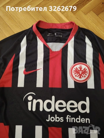 Nike 2019-20 Eintracht Frankfurt оригинална 2020 размер М, снимка 4 - Тениски - 55086388