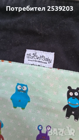 Ергономична раница CatBirdBaby Mei Tai с възможност за носене отпред и на гръб, снимка 2 - Кенгура и ранички - 54037824