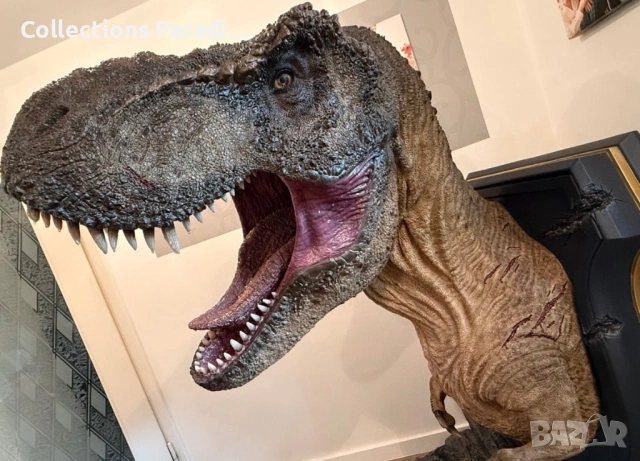Queen Studios Jurassic Park World T-Rex 1/3 фигура Статуя колекции, снимка 3 - Колекции - 54163868