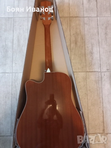Китара електро-акустична Harley Benton D-120CE NT, снимка 7 - Китари - 54667041