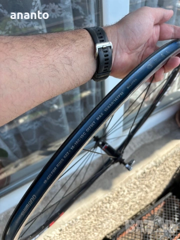 Shimano WH-R500 Предна капла 28” черна, снимка 5 - Велосипеди - 52220132