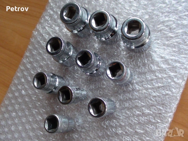 HEYCO No.50-12 - MADE IN GERMANY - ORIGINAL HEYCO - 10 броя 12-стенни ПРОФЕСИОНАЛНИ цолови Вложки !!