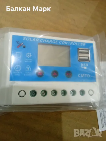 Соларни контролери ANSELF CMTD-2410W 12V/24V 10A – Лот 10 броя (Внос от Германия),соларен контролер, снимка 3 - Друга електроника - 55577343