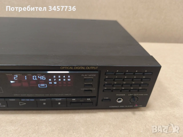 Cd Player Sony CDP-770, снимка 4 - Декове - 55107883