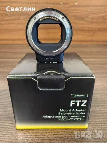 Продавам Nikon FTZ Mount Adapter (първа версия) в перфектно състояние