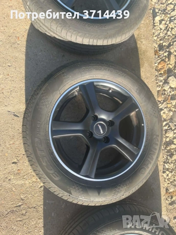 Летни гуми (KUMHO 205/60R16 ДОТ25) на алуминиеви джанти (AUTEC 63.3 ET), снимка 4 - Гуми и джанти - 54371359