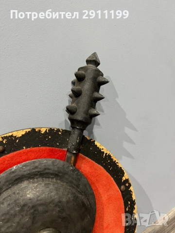 Декоративно пано – рицарски щит, снимка 5 - Антикварни и старинни предмети - 54270037