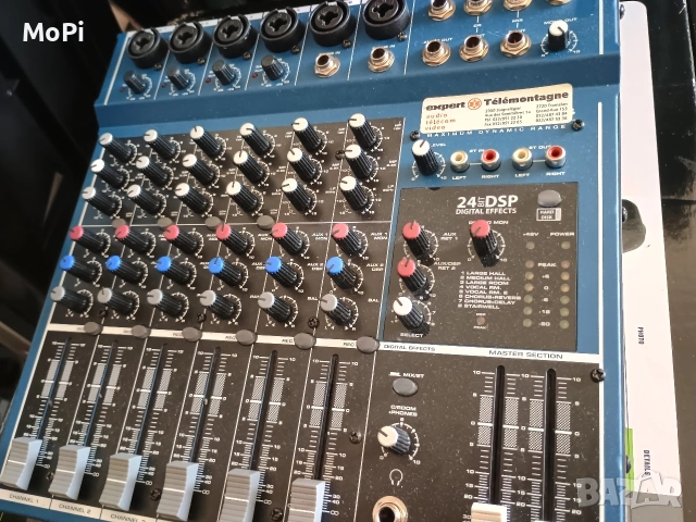 Samson MDR-8 - компактен смесителен пулт с ефект борд