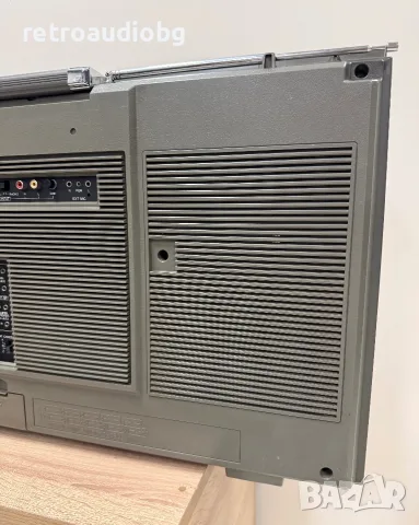 🔈Колекционерски ретро радиокасетофон SHARP GF-767 Z Boombox - профилактиран🔉, снимка 14 - Радиокасетофони, транзистори - 55541044