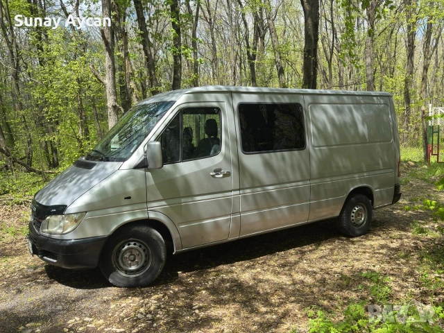 Продавам mercedes sprinter 216 2003 година 163 коня , снимка 3 - Бусове и автобуси - 54290489