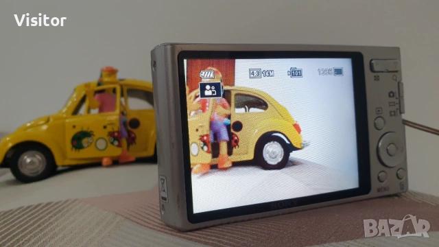 Sony Cyber-shot DSC-W550  14,1 мРх, снимка 5 - Фотоапарати - 54490294