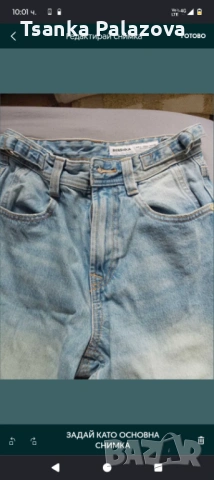 Къси дънки Bershka EUR 32, снимка 3 - Дънки - 54759451