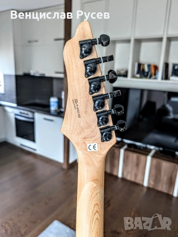 Washburn WG-500 Metallic Gray, 2000, Korea, снимка 8 - Китари - 54907470