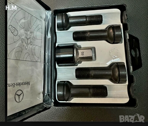 Mercedes секретни болтове оригинални, снимка 2 - Части - 54603966