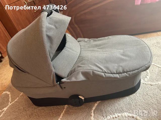 количка cybex 3в1 + раница, снимка 3 - Детски колички - 55653733
