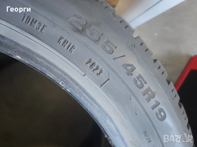 2бр. зимни гуми 255/45/19 Dunlop, снимка 6 - Гуми и джанти - 54717105