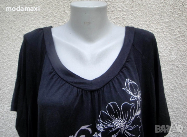4XL/5XL Красива блуза Addition Elle , снимка 2 - Туники - 55054248