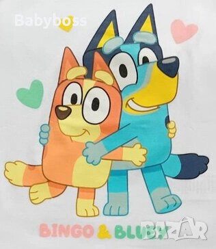 Модерна блуза за момиче Блуи Bluey, снимка 2 - Детски тениски и потници - 54288571