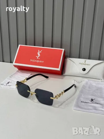 Yves Saint Laurent Нови Дамски Слънчеви Очила YSL Различни Цветове Кутия + Калъф , снимка 2 - Слънчеви и диоптрични очила - 55339436