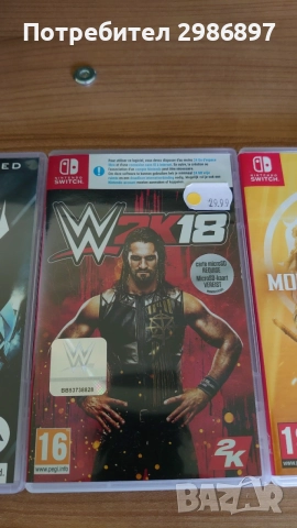 Игри за Nintendo Switch WWE 2018 / NFS / MORTAL COMBAT 11, снимка 3 - Игри за Nintendo - 54634239