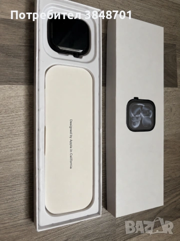 Apple Watch Series 11 42m - отлично състояние, пълен комплект