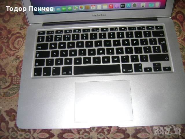 MacBook Air A1466 - Core i5, 4 GB RAM, 128 GB SSD - 2014 г., снимка 5 - Лаптопи за дома - 54898369