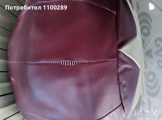 Пуф естествена кожа, снимка 3 - Други - 55651487
