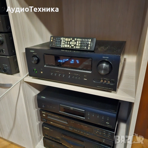 Denon AVR-1912/7.1-канален HD-аудио ресийвър с AirPlay, Мрежови функции, iPod/iPhone Direct чрез USB, снимка 3 - Ресийвъри, усилватели, смесителни пултове - 54257755