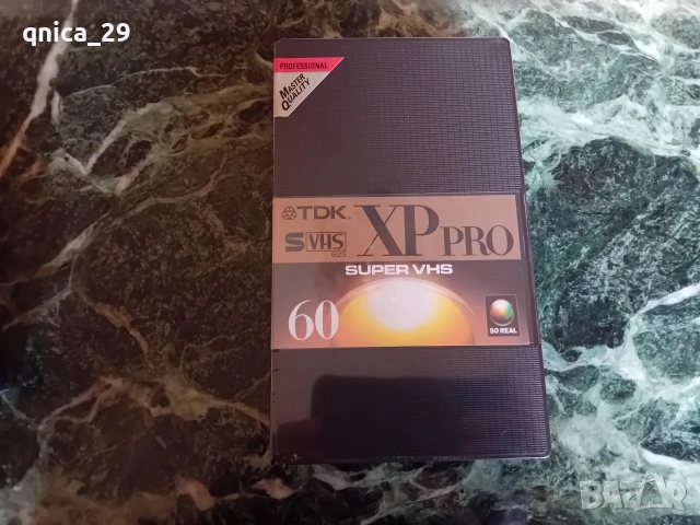 TDK XPpro 60 Super VHS видео касета, снимка 2 - Декове - 54764452