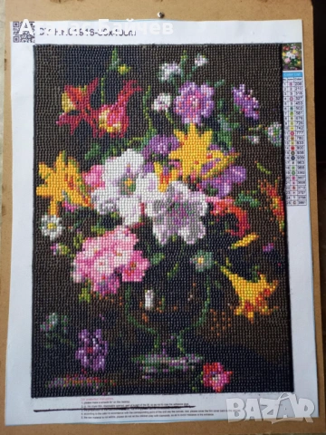 Диамантен гоблен - завършен - 12 € . 