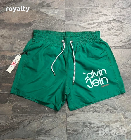 Calvin Klein Нови Зелени Летни Мъжки Шорти Келвин Клайн