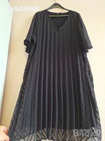 СТРАХОТНА РОКЛЯ ПЛИСЕ ZIZI 2XL