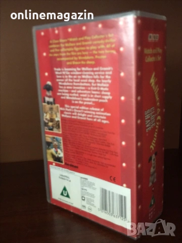 Видеокасета” Wallace & Gromit “ VHS, снимка 4 - Други жанрове - 55124919