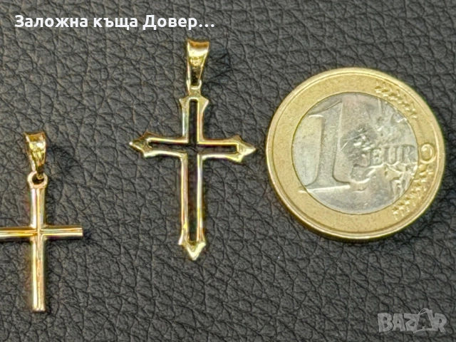 Златен кръст чисто нов 14 к 585 gold zlaten krast , снимка 8 - Други - 54948912