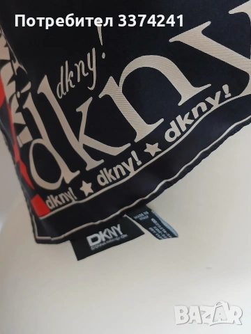 Копринени шалове DKNY  3бр., снимка 9 - Шалове - 53797485