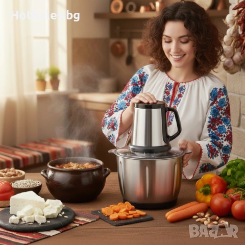 Кухненски чопър MAXTOP - 2000W, капацитет от 5 литра