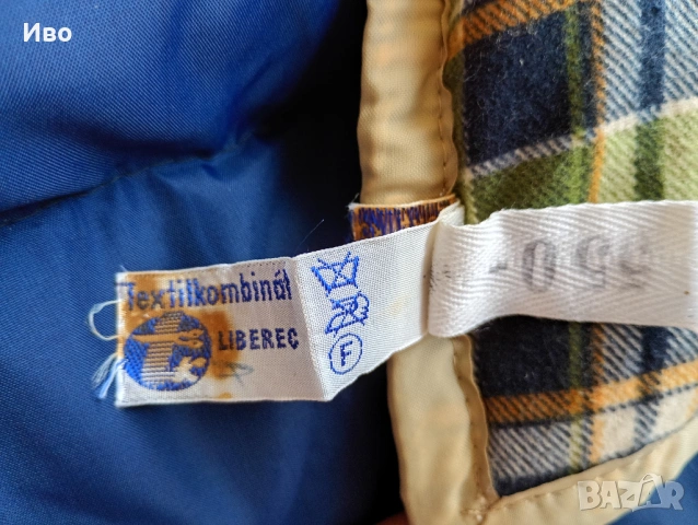 Оригинален зимен, пухен спален чувал на Textilkombinat Liberec, снимка 4 - Олекотени завивки и одеяла - 54793479