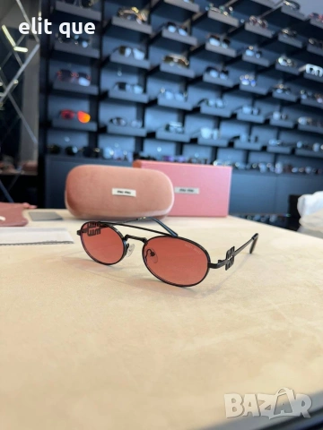 очила с черен обикновен калъф и ув защита miu miu fendi , снимка 4 - Слънчеви и диоптрични очила - 55218608