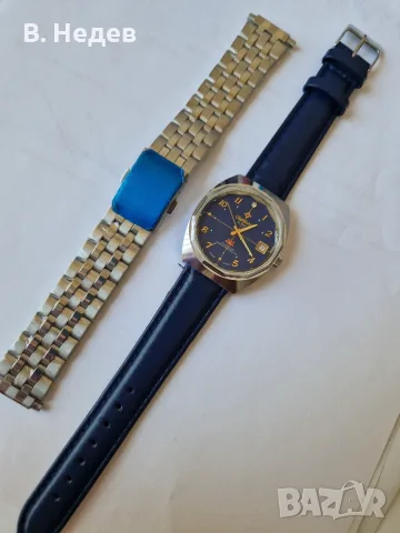 OVARAS Super, 17 jewels, FHF-ST 96-4N, Swiss, Нов!, снимка 9 - Мъжки - 55539930
