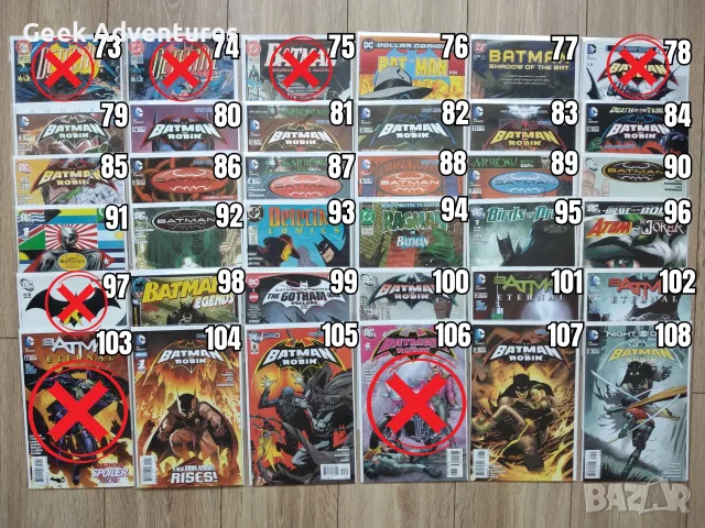 Comic Books/Комикси - X-Men, Punisher, Deadpool, Batman, Dr.Strange, Moon Knight, снимка 4 - Списания и комикси - 48013618