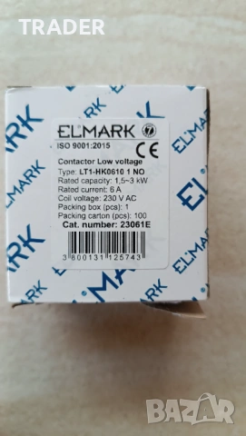 Контактор LT1-HK0610 6A 12V 1NO