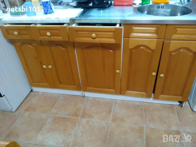 Кухненски шкафове /долни/ + мивка със смесител, снимка 3 - Други - 55554469
